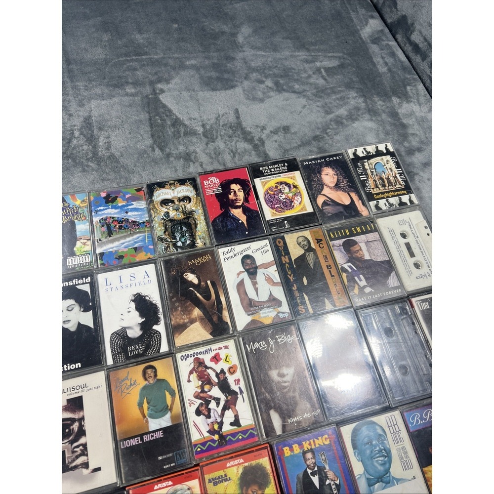 Vintage Cassette Tapes Lot of 35 Prince Micheal Jackson TLC R&B Soul 90s Music - Picture 13 of 16